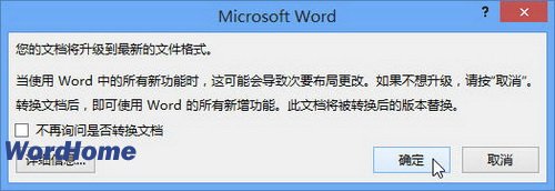 轉(zhuǎn)換成Word2013文檔