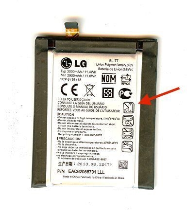 三星S8電池上有個(gè)禁狗標(biāo)簽是什么意思？