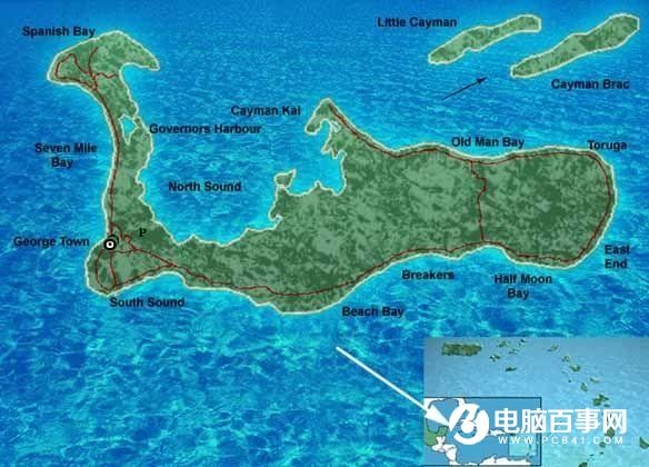 為什么BAT注冊地不是中國 而是加勒比海中一個島？