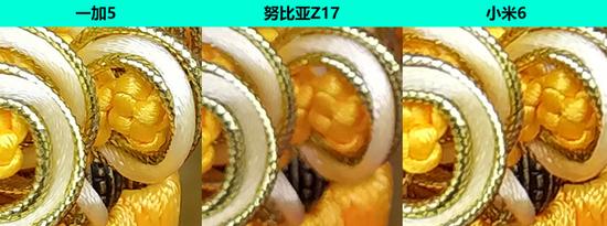 100%放大細(xì)節(jié)對比