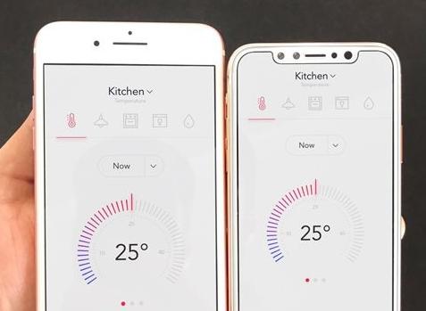 “iPhone8”白色版對(duì)比iPhone7 Plus：正面驚艷