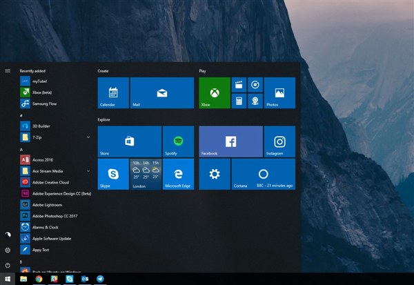 Win10 Build 16291發(fā)布 修復(fù)Bug并上線新功能