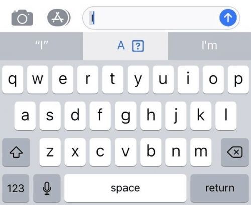iOS 11再出現(xiàn)新BUG 輸入字母I竟然自動(dòng)變成A