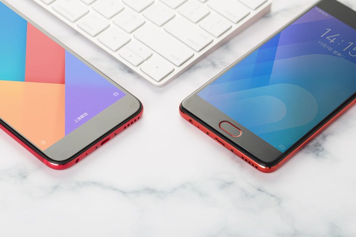 小米5X紅色版和魅藍Note6猩焰紅哪個好看？對比開箱