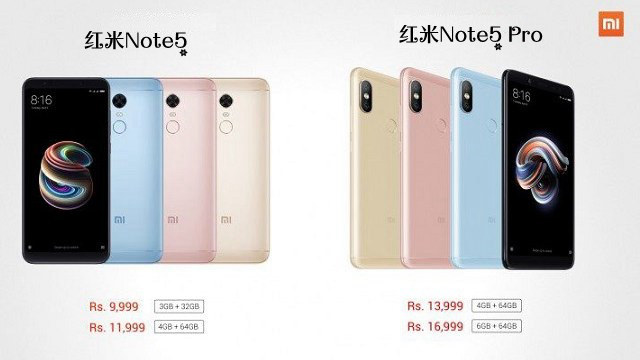 紅米Note5和Note5 Pro全面屏手機(jī)印度首發(fā) 紅米Note5和Note5 Pro有什么區(qū)別？
