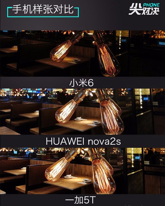 一加5T、華為Nova2s、小米6對(duì)比評(píng)測(cè) 誰更超值？