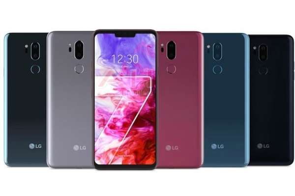 LG G7官方渲染曝光：驍龍845、90%+占比劉海屏！