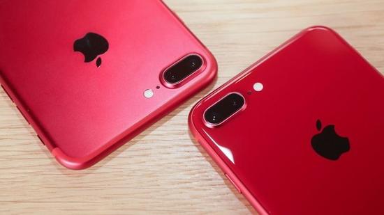 紅色特別版iPhone 8/8 Plus真機上手圖賞 超高回頭率