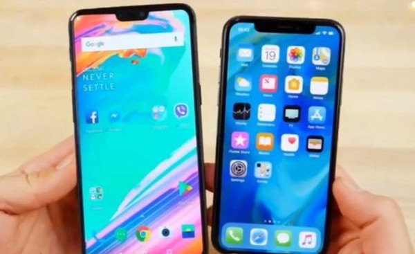 一加6對比iPhone X