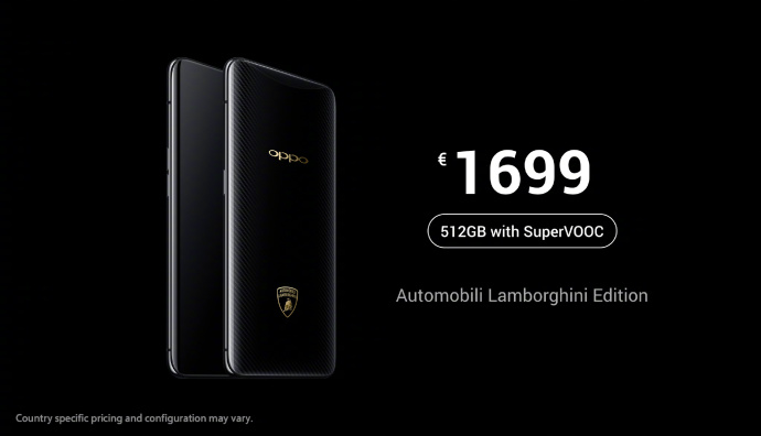 OPPO Find X正式發(fā)布 全隱藏式3D攝像頭+999歐元起！