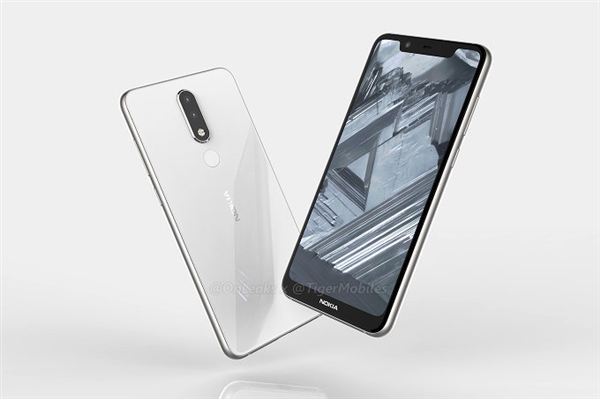 Nokia 5.1 Plus曝光：聯(lián)發(fā)科P18！劉海屏+后置雙攝