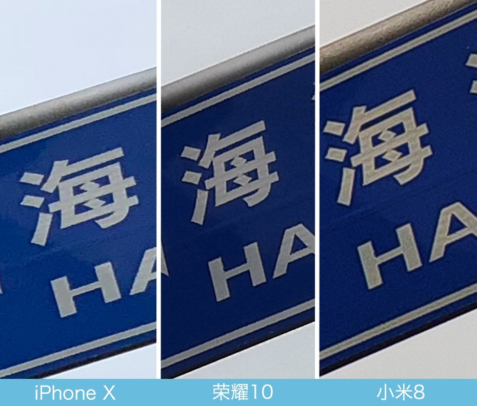 iPhone X、榮耀10、小米8拍照對(duì)比評(píng)測 蘋果秒殺一切？