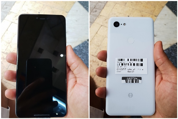 谷歌Pixel 3 XL劉海屏工程機(jī)曝光：首次支持無線充電