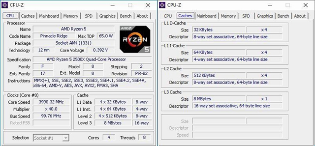 R5-2500X和2400G哪個(gè)好 銳龍5-2500X對(duì)比銳龍5-2400G