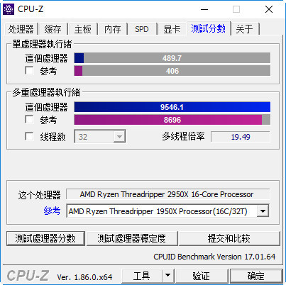 AMD ThreadRipper 2950X評(píng)測(cè) 二代線程撕裂者首測(cè)