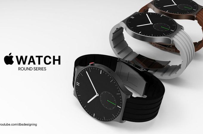 最新的Apple Watch概念圖: 圓形設計機身更薄