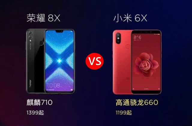 榮耀8X和小米6X區(qū)別對比 榮耀8X和小米6X哪個好？