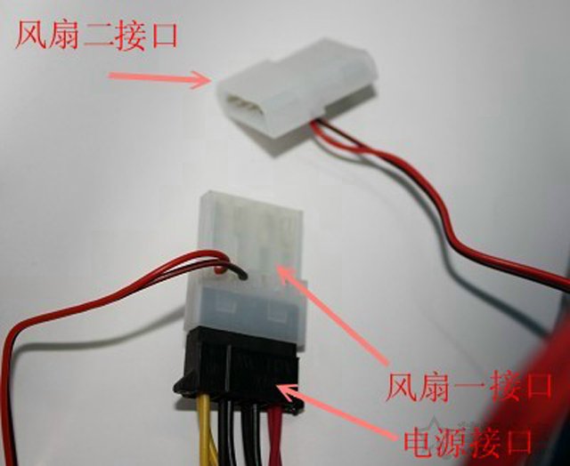 機(jī)箱風(fēng)扇電源怎么接線？機(jī)箱風(fēng)扇電源線接法圖解教程