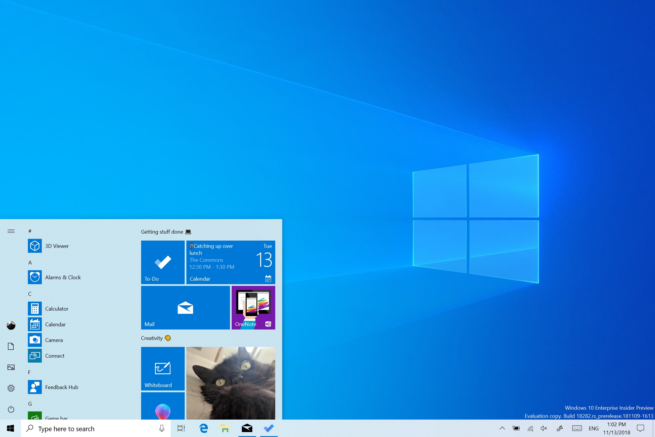 微軟推送Win10新預(yù)覽版Build 18282：引入新亮色主題和新壁紙