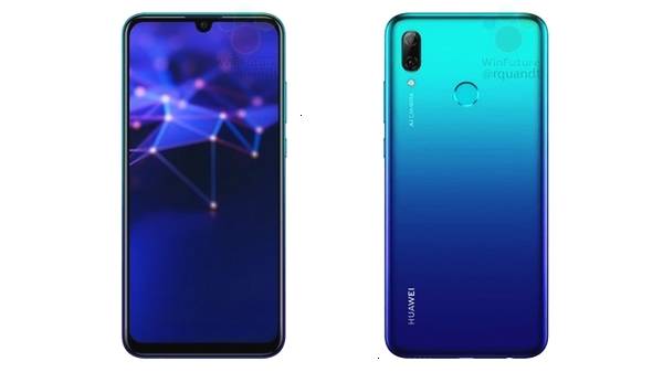 華為P Smart 2019手機(jī)渲染圖曝光：水滴屏+漸變機(jī)身