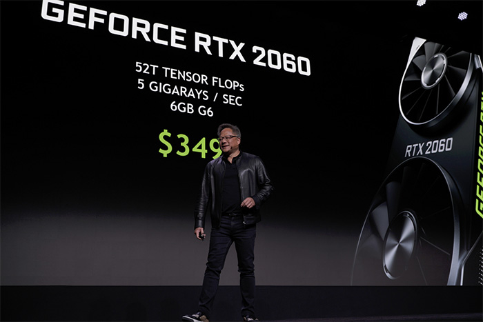 RTX 2060游戲顯卡發(fā)布：支持RTX光線追蹤技術(shù) 售價349美元！
