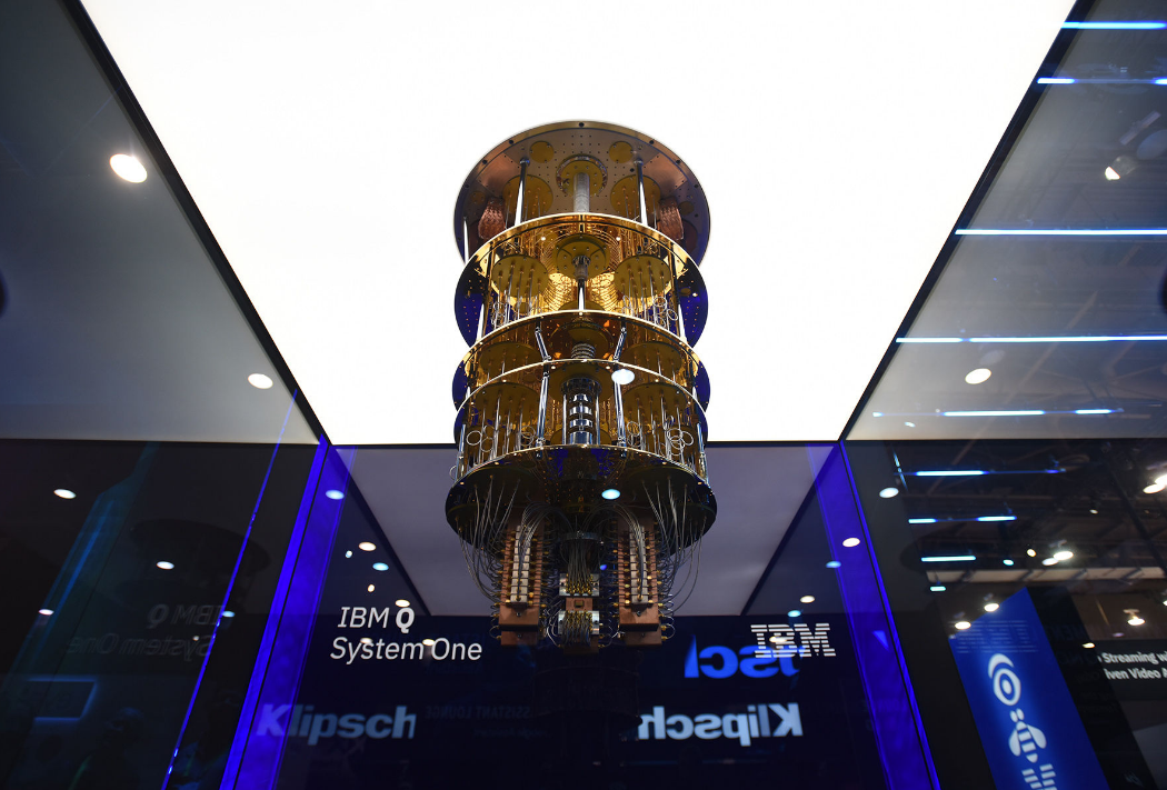 CES2019上IBM展示量子計算機原型：太高端就像藝術(shù)品