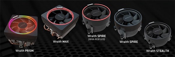 AMD新版銳龍?zhí)幚砥骼壐呒塛raith Max散熱器 超頻再無壓力！
