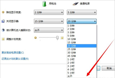 Win7系統(tǒng)電腦設(shè)置不自動休眠的方法