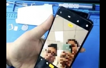 OPPO Reno真機(jī)曝光：前置扇形升降式攝像頭，網(wǎng)友：看不懂！