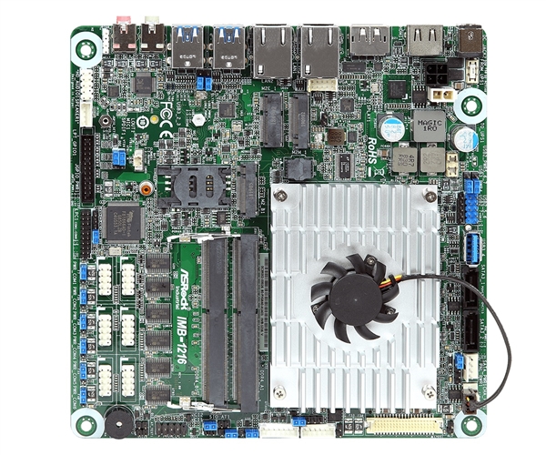 華擎又出妖板：Intel 15W輕薄本CPU走進(jìn)ITX迷你小板