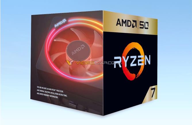 AMD 50周年紀(jì)念版銳龍7 2700X產(chǎn)品圖曝光：AMD CEO親筆簽名