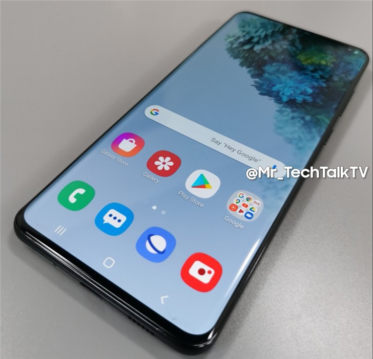 三星Galaxy S20 Ultra 5G真機(jī)實(shí)拍照曝光，有望亮相三星2020新品發(fā)布會(huì)