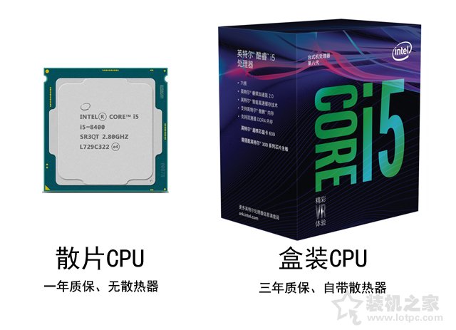 CPU散片是什么意思？盒裝CPU和CPU散裝的區(qū)別知識科普